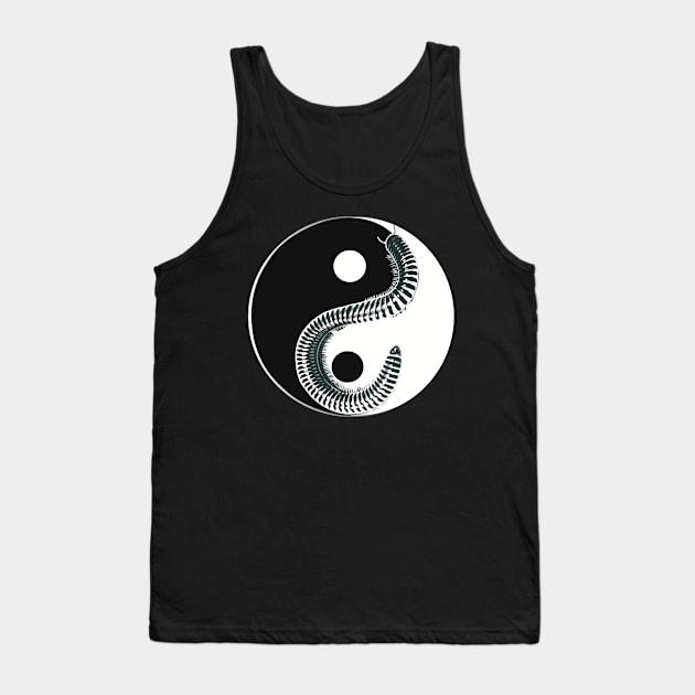 Yin Yang Millipede Tank Top by Beauty Bug Hub